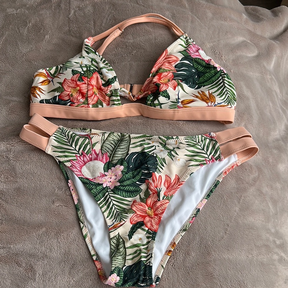 Floral Kids Swim Set